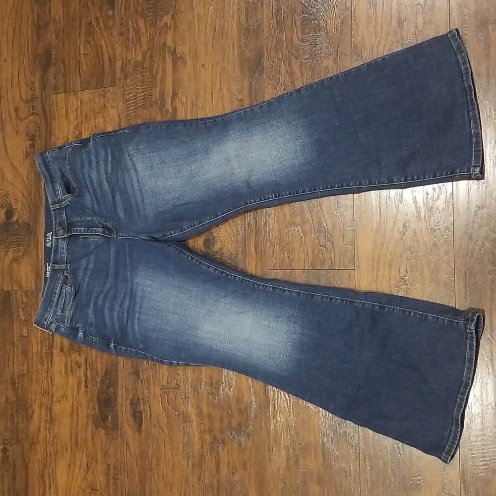 ANA High Rise Flare Jeans Size 16 Petite Excellent Condition New Never Used